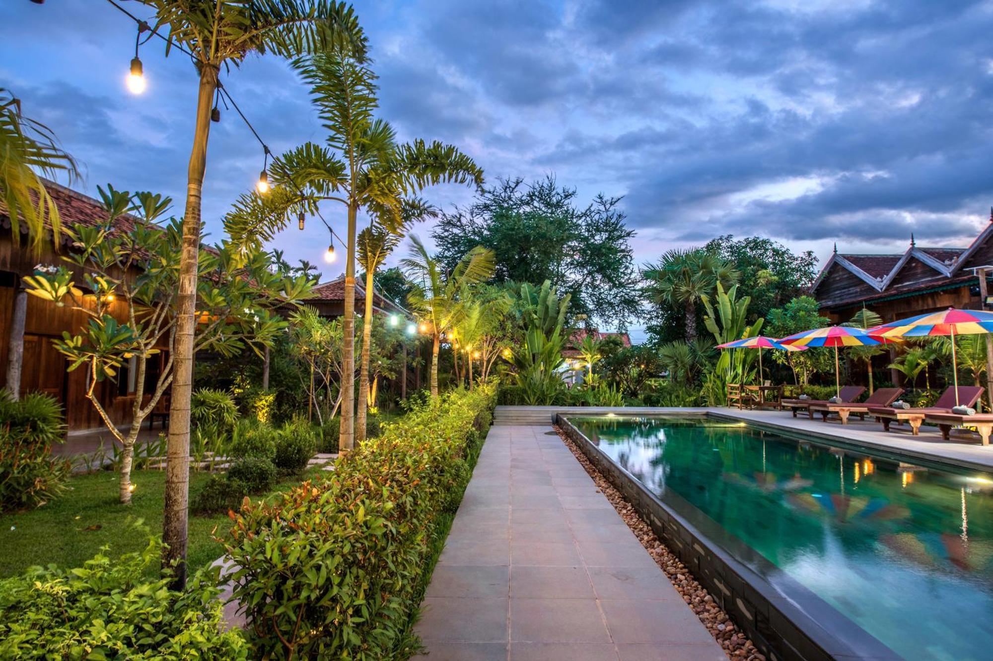 Phum Khmer - Village Cambodian Eco-lodge ロッジ *