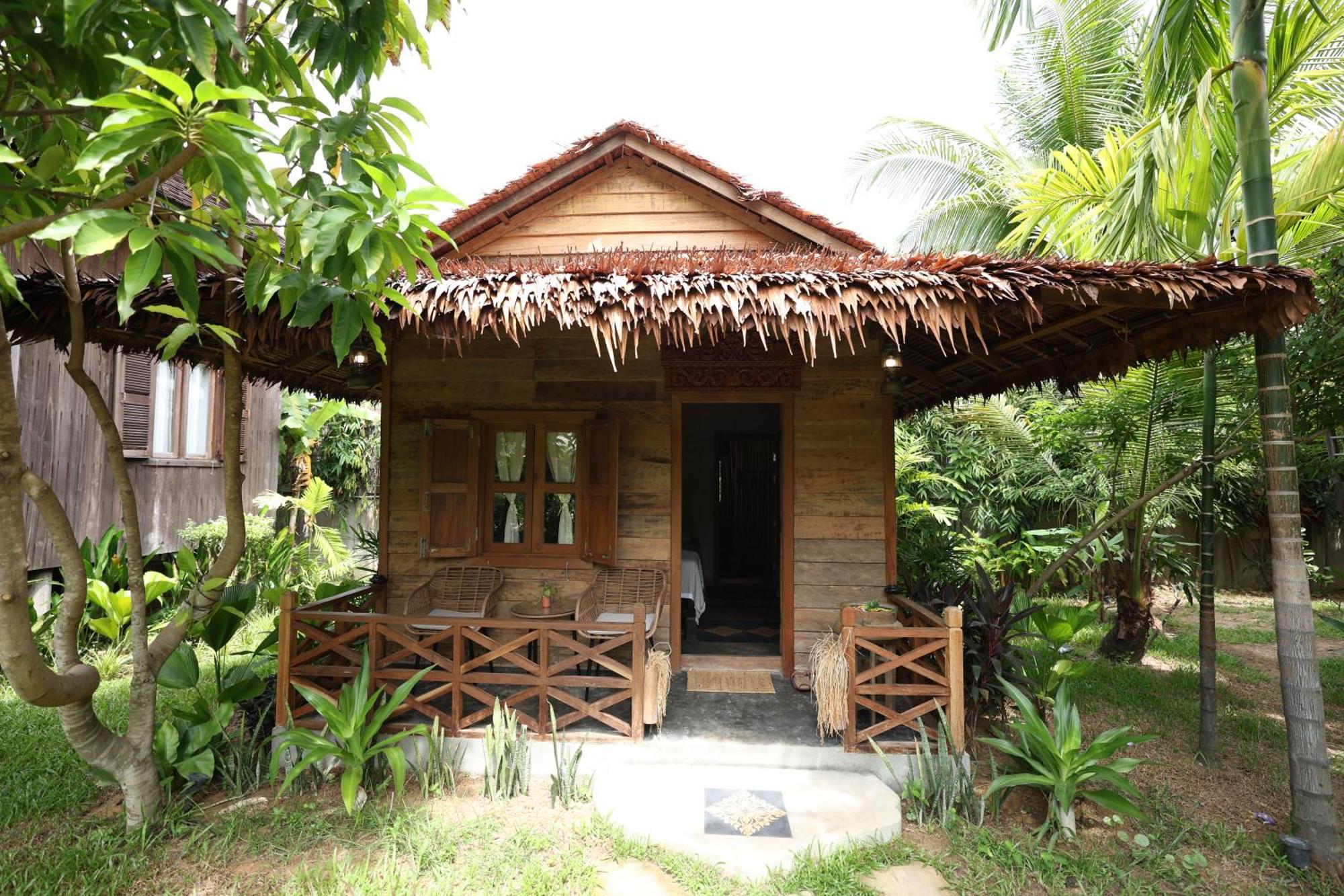Phum Khmer - Village Cambodian Eco-lodge ロッジ シェムリアップ